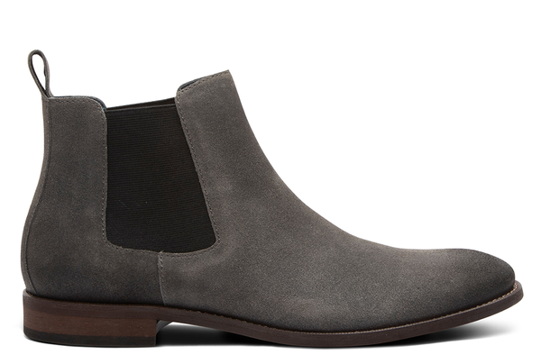 White suede hotsell chelsea boots